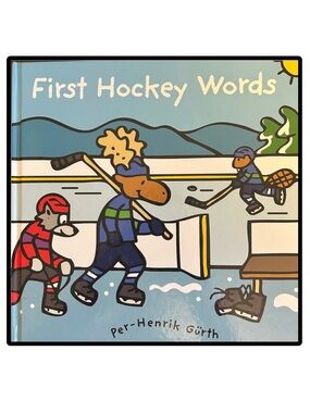 BUNDLE & SAVE🎉 First Hockey Words Hardcover Book